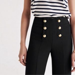 Sézane X Madewell Sailor Trousers size 8